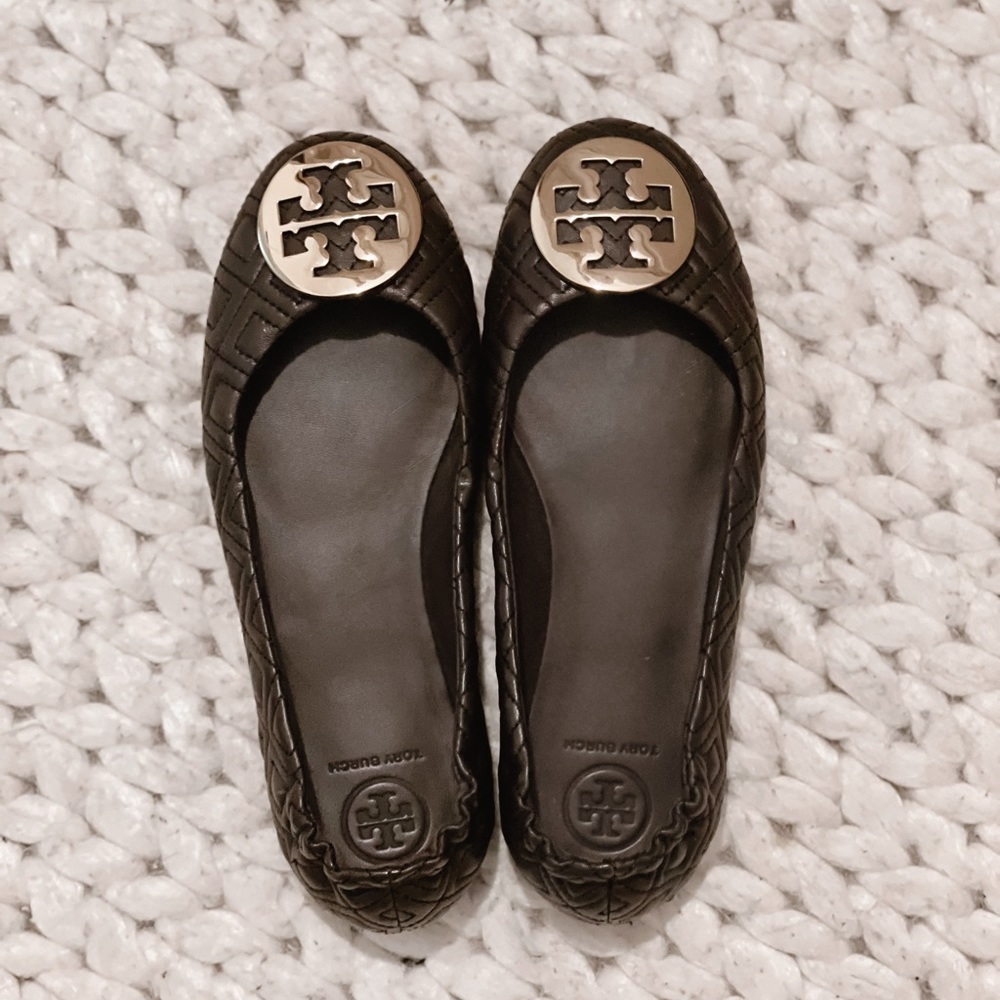 Tory Burch Quilted Ballet Flats